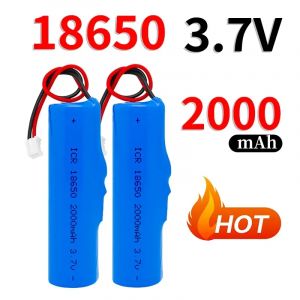 Batterie au lithium aste d'origine 3.7V 2000mAh 18650 ion Eddie avec batterie PH2.0-2P PCB pour la