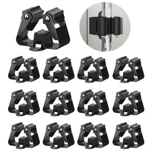 2/3/4 pi&egrave;ces crochets multi-usages mural vadrouille organisateur porte-balai support cintre &eacute;tanche