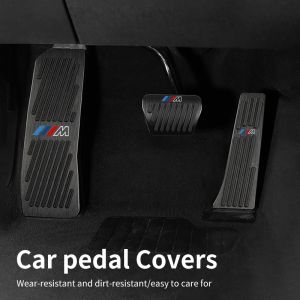 Repose-pieds, coussinets de pédale de frein à carburant, accessoires de voiture pour BMW série 3 5