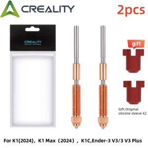 Buse Creality K1C, buse licorne Ender 3 V3 &agrave; &eacute;change rapide, pour imprimantes 3D Creality K1C/Ender
