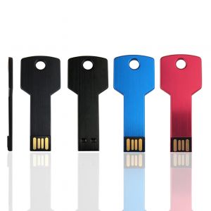 Cl&eacute;s USB 2.0 en forme de cl&eacute; en m&eacute;tal, cl&eacute; USB &eacute;tanche, cl&eacute; USB, capacit&eacute; r&eacute;elle, disque U, 16 Go,