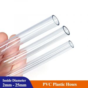 Tuyaux en plastique PVC Transparent de haute qualité, 2 3 4 5 6 8 10 12 14 16 18 20 25mm, tuyau de