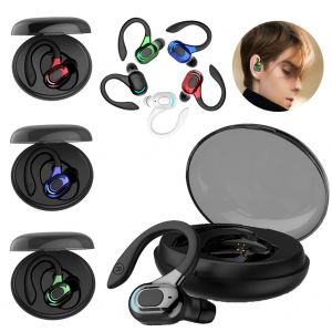 Oreillettes Bluetooth M-F8 pour sport et jeu, Mini casque d'écoute, stop-bruit, stéréo, musique,