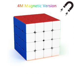 Cube Moyu Cube magnétique 4x4x4 cube, MOYU Meilong 4M Version magnétique Cube de vitesse 4x4 Cube