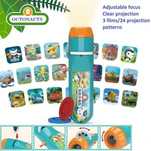 Lampe de poche de Projection Octonauts originale, histoire d'apprentissage au coucher, figurine