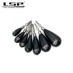 LSP plate-forme plombs en tungst&egrave;ne accessoire de colonne leurre plombs de p&ecirc;che goutte accessoires