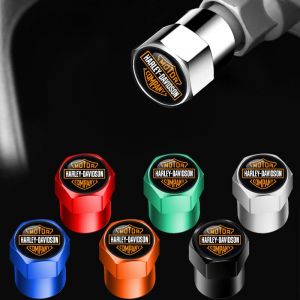 Bouchons de tige de Valve, accessoires de couverture spéciaux pour pneus de roue de moto Harley