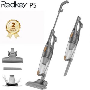 Aspirateur vertical Redkey P5 Aspirateur à main 2 en 1 pour la maison avec filtre HEPA 400W 14kPa