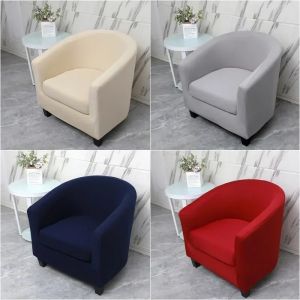 1 ensemble housse de canapé siège Arc extensible Spandex lavable Club fauteuil housse Relax siège