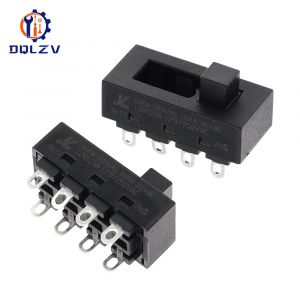 12A 250V 3 positions 8 broches interrupteurs coulissants LQ-103H interrupteurs pour s&egrave;che-cheveux