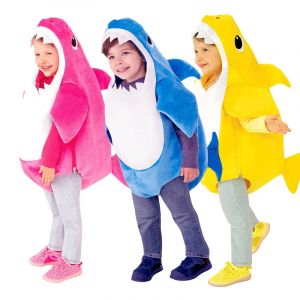 Costume de poupée requin pour enfants, Costume de requin familial pour tout-petits, Cosplay