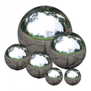 Boule creuse sans couture pour la décoration de fenêtre de paysage de jardin à la maison, boule de