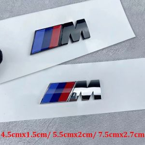 Autocollants 3D avec Logo BMW M, Badge de coffre arrière, emblème latéral de garde-boue pour E36 E46