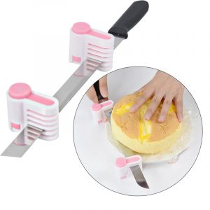 Trancheur de gâteau réglable à 5 couches, couteau à pain, séparateur de coupe, niveleur de Toast,