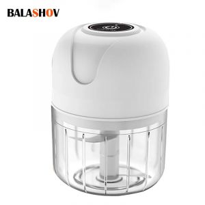 Mini hachoir à ail électrique USB, hachoir à viande, Machine à presser l'ail, robuste et Durable,