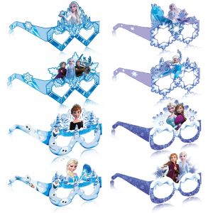 Lunettes décoratives Disney Frozen pour enfants, Anna et Elsa, princesse congelée, cosplay anime,