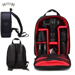 Sac à dos étanche pour appareil photo reflex numérique, sac à dos, étui, IL, Nikon, Sony