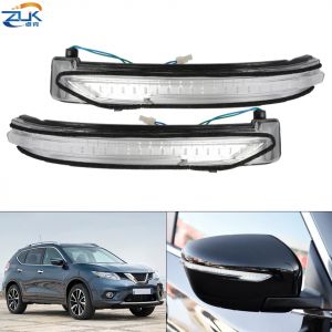 ZUK voiture clignotant LED pour NISSAN x-trail T32 Qashqai J11 Murano Z52 2014-2019 r&eacute;troviseur