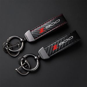 Porte-clés de moto en cuir de haute qualité, pour Kawasaki Z900RS Z900 Z900ABS 2017 2018 2019