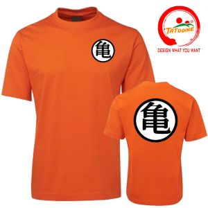 Nouveau Anime Kame Logo 3D imprimé DBZ T-Shirt hommes/femmes mode d'été Harajuku dessin animé Manga