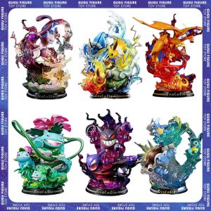 Figurines de dessin anim&eacute; Pokemon Evolution Eevee, Charizard Raichu Mewtwo Dragonite Venusaur