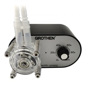 Pompe péristaltique pompe doseuse débit réglable 114-500 ml/min avec adaptateur