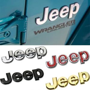 Autocollant d'emblème avant de voiture en alliage, accessoires pour Wrangler Tj Jk Jl Grand