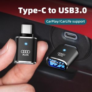 Convertisseur de Port USB de Type C, câble de chargement, adaptateur, lumière ambiante pour Audi A1