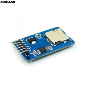 1 pcs/lot carte Micro SD mini module de lecteur de carte TF interfaces SPI avec puce de
