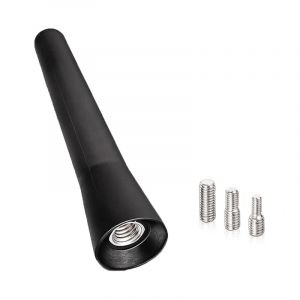 Antenne de voiture mini accessoires de voiture courts, radio solide, fixateur de toit de voiture de
