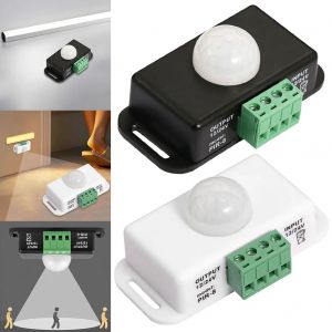 DC 12 V 24 V 6A capteur de mouvement infrarouge PIR détecteur commutateur automatique infrarouge PIR