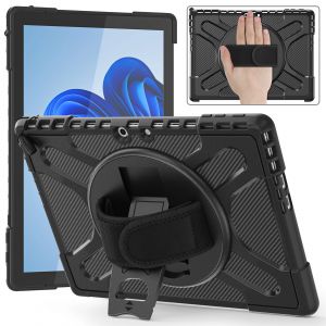 Étui robuste pour Microsoft Surface Pro 11 2024, 3 couches, housse de protection hybride pour