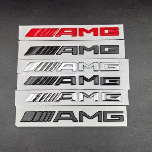 Badge de coffre arrière de voiture avec lettres d'emblème AMG, Logo ABS 3D, pour Merecedes Benz A B