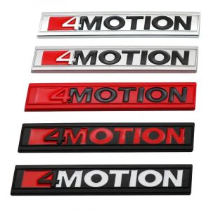 3D métal 4 mouvement Logo coffre arrière voiture Badge emblème autocollant décalcomanies pour VW 4