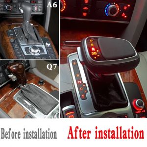 Pour Audi A4 B8 A6 C6 C7 A7 S7 S6 Q7 Q5 8r A5 S5 Led pommeau de levier de vitesse manette de vitesse