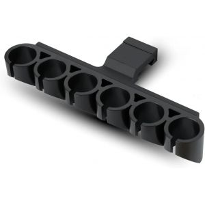 Support de munitions 12GA pour selle latérale Picatinny pour fusil de chasse, Compatible avec les
