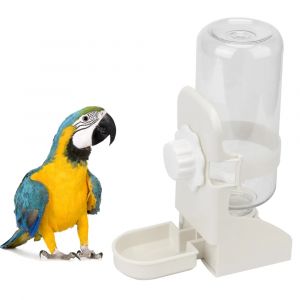 Distributeur d'eau pour petits animaux de compagnie, mangeoire pour perroquets et oiseaux, bol pour