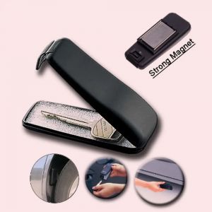 Boîte à clés de rechange magnétique pour voiture et vélo, coffre-fort de rangement caché, boîte de