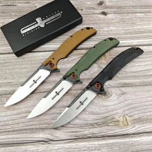 Couteau de poche pliant Extrema Ratio, lame de twiches, poignée G10, chasse en plein air, camping,
