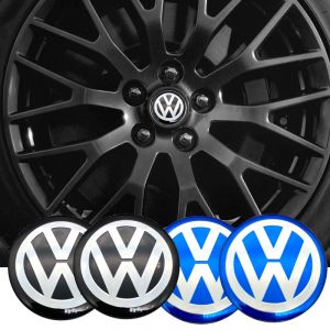 Autocollant de capuchon de moyeu central de roue de voiture, 45mm-120mm, accessoires pour Volkswagen