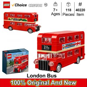 LEGO 40220 Creator Double étage London BusBuilding Blocks briques jouet pour enfants cadeau