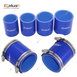 EPLUS bleu universel Silicone tuyau connecteur droit voiture Intercooler Turbo tuyau d'admission