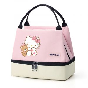Sac à déjeuner isolé Hello Kitty, sac de rangement de boîte à déjeuner Portable, sac à main