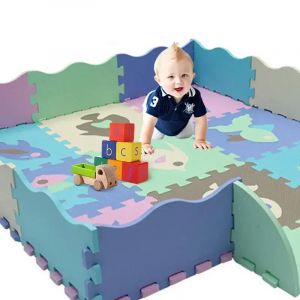 Tapis en mousse EVA pour bébé, tapis de jeux pour bébé, aire de jeux en mousse souple, jouets