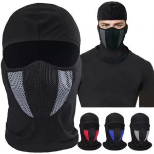 Cagoule intégrale coupe-vent anti-poussière pour hommes et femmes, masque de sport d'automne,