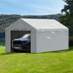 VEVOR Auvent de remplacement sans cadre 10x20 ft Garage Tent Shelter Tarp Waterproof&UV Protected