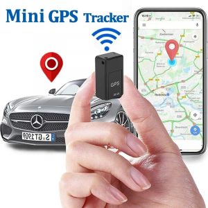 GF07 Mini traceur magn&eacute;tique de voiture GPS dispositif de localisation de suivi en temps r&eacute;el