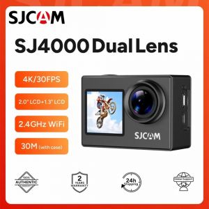 SJCapture d'écran SJ4000, caméra d'action 4K, étanche à 30m, anti-tremblement, caméras d'action