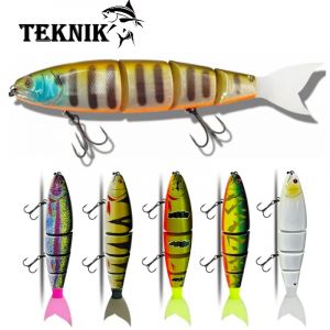 2024 leurre de p&ecirc;che app&acirc;t de natation articul&eacute; flottant coulant 170mm 200mm g&eacute;ant dur app&acirc;t Section