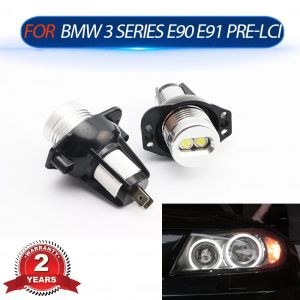 Ampoule annulaire de phare de marqueur LED yeux d'ange blancs 20W 63117161444   Pour BMW E90 E91